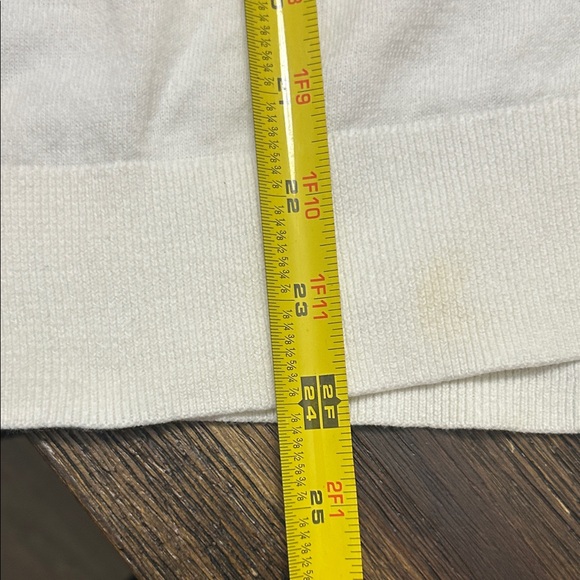 GAP Women's White Cardigan Sweater Wardrobe Staple 3/4 Sleeves - Picture 4 of 6